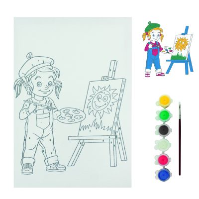  - BTS22 Boyama Tuval Sayılı Set 25x35