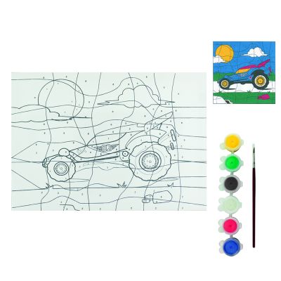  - BTS26 Boyama Tuval Sayılı Set 25x35