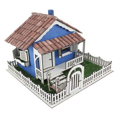  - ÇG52 402 Parça Tuğla Ev Maket Seti