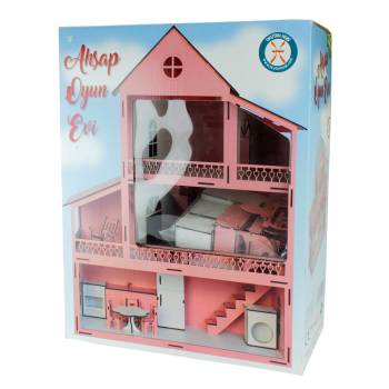 EV10 Pembe Barbie Ev Eşyalı
