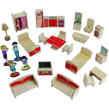 EV19 Ahşap Asansörlü Oyun Evi