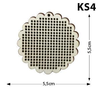  - Ks4-Papatya Delikli Kolye