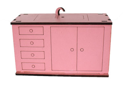  - MY79 Pembe minyatür Mutfak