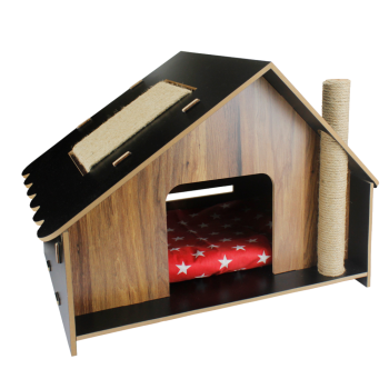  - PS42 Bacalı Ev Tipi Kedi Evi