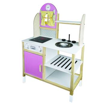 T1012 Ahşap Çocuk Mutfağı Yeşil